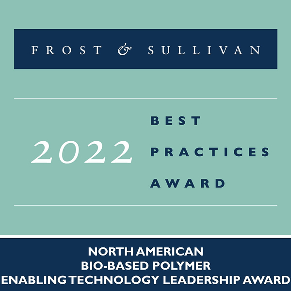 Frost and Sullivan 2022 North American Enabling Technology Leadership Award.