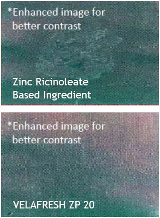 VELAFRESH 20 residue comparison